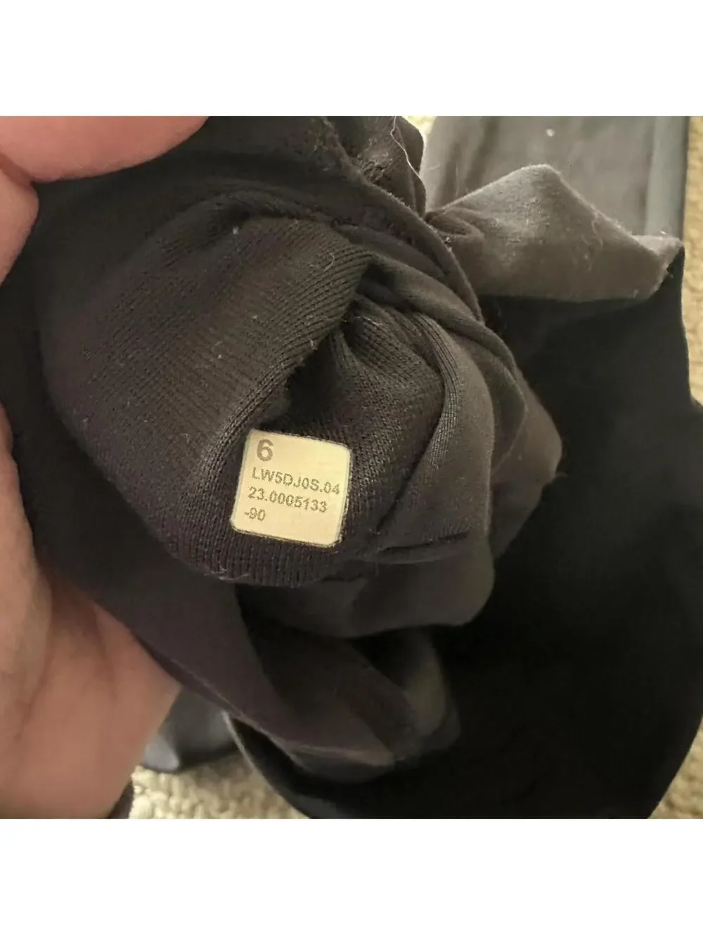 Lululemon Women's Black Legging - Picture 3 of 3